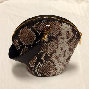 Cabi Snake Print Mini Bucket Bag